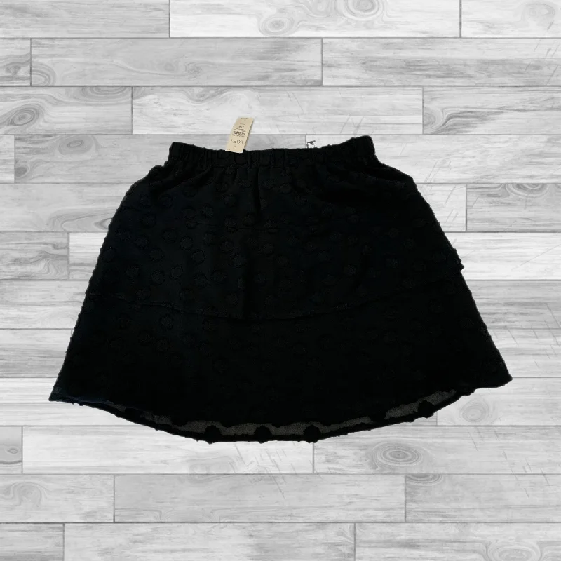 Muslin party skirt-Black Skirt Mini & Short Loft, Size Petite   Xs