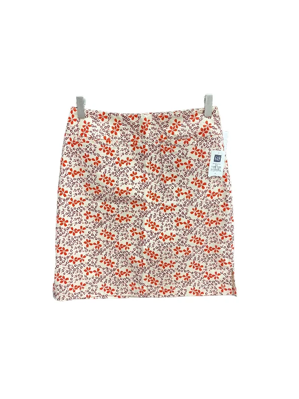 Waffle country skirt-Floral Print Skirt Mini & Short Gap, Size 0