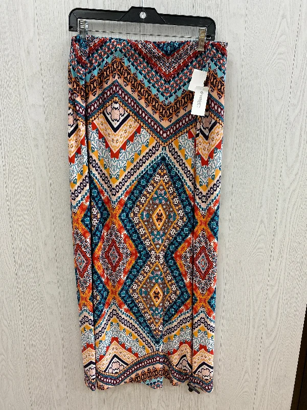 Core curved skirt-Multi-colored Skirt Maxi Westport, Size 1x