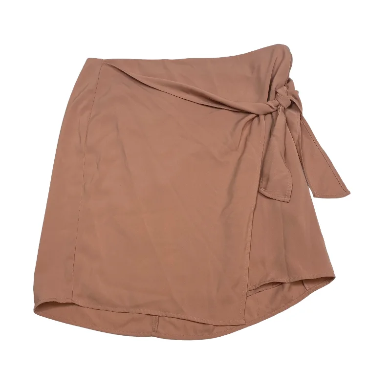 Cerulean deep skirt-Peach Skirt Mini & Short Banana Republic, Size 16