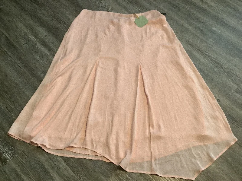 Drawstring casual skirt-Pink Skirt Maxi Clothes Mentor, Size L