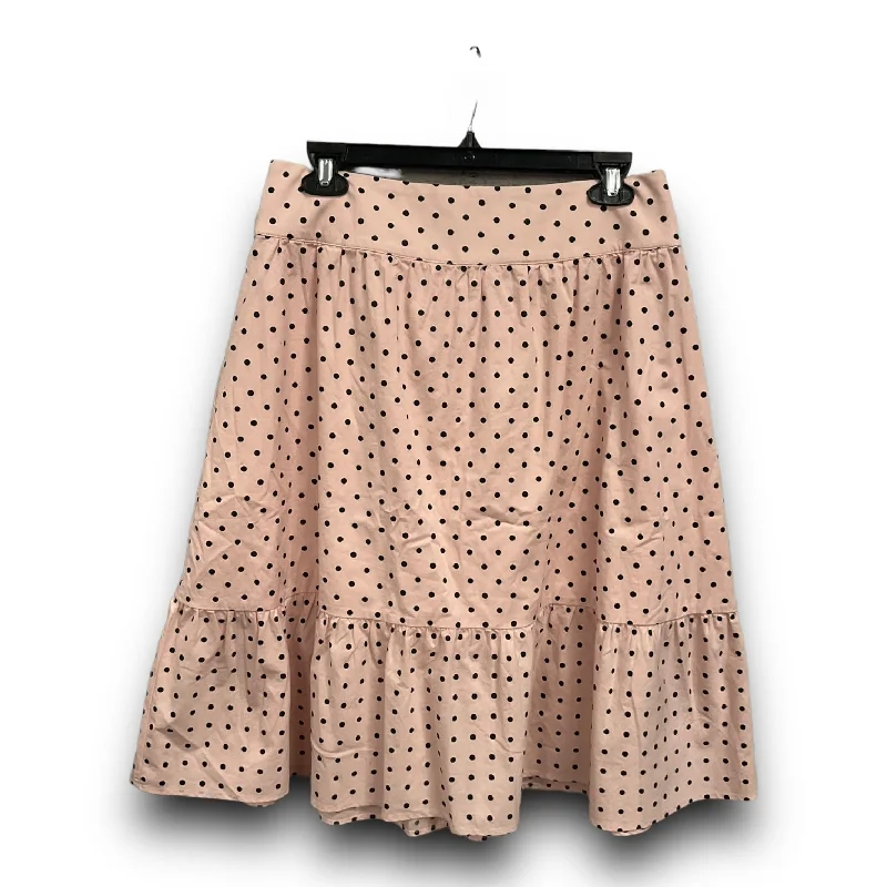 Meal wide skirt-Polkadot Pattern Skirt Midi J. Crew, Size 4