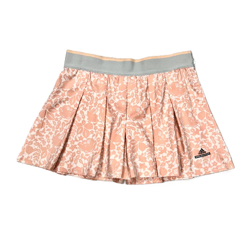 Dawn crisp skirt-Skirt Designer By Stella Mccartney In Cream & Pink, Size: L