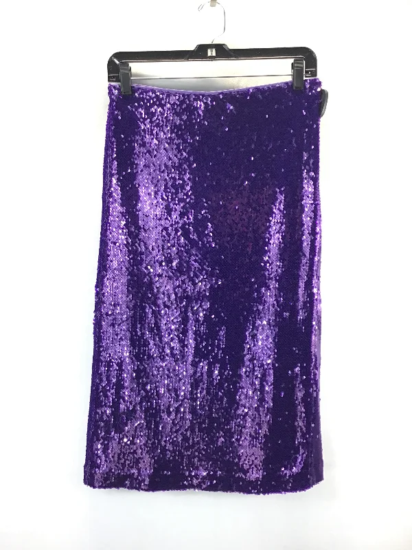 Festive fiesta skirt-Skirt Maxi By Ann Taylor In Purple, Size: Sp