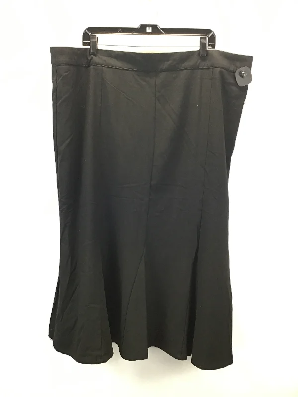 Elite trendy skirt-Skirt Maxi By Old Navy In Black, Size: 22