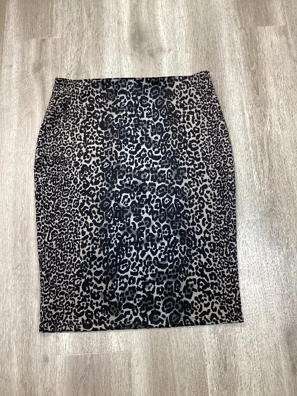 Studded prom skirt-Skirt Midi By Apt 9 In Animal Print, Size: Xl