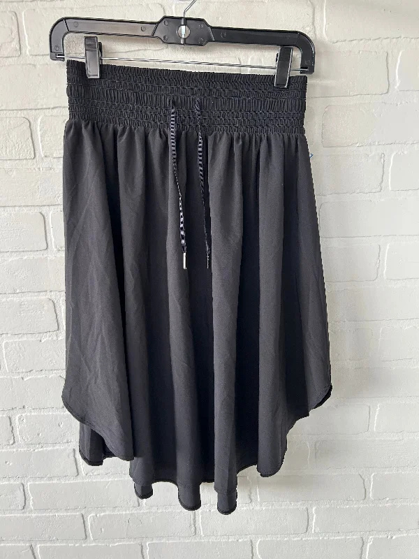 Soft drawcord skirt-Skirt Midi By Lululemon In Black, Size: 6