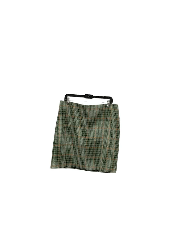 Game game skirt-Skirt Midi By Rachel Zoe In Plaid Pattern, Size: 14