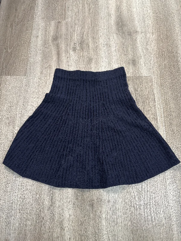 Crystal gala skirt-Skirt Mini & Short By Ann Taylor In Navy, Size: Xsp