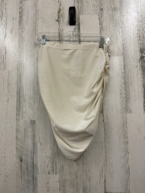 Soft linen skirt-Skirt Mini & Short By Blush  Size: L