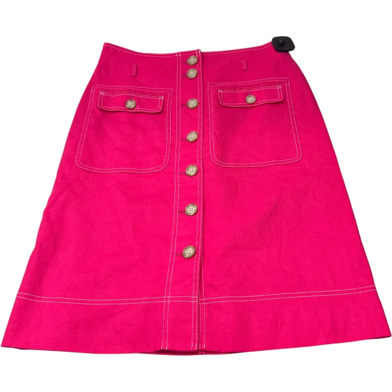 Fine muslin skirt-Skirt Mini & Short By J. Crew In Pink, Size: M