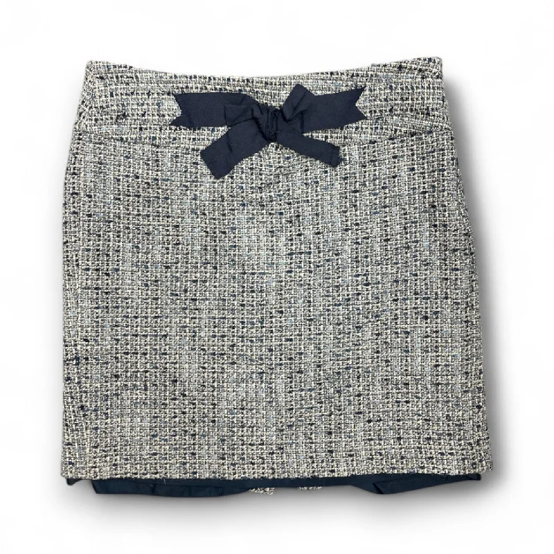 Surf knot-around skirt-Skirt Mini & Short By Loft In Navy, Size: 10