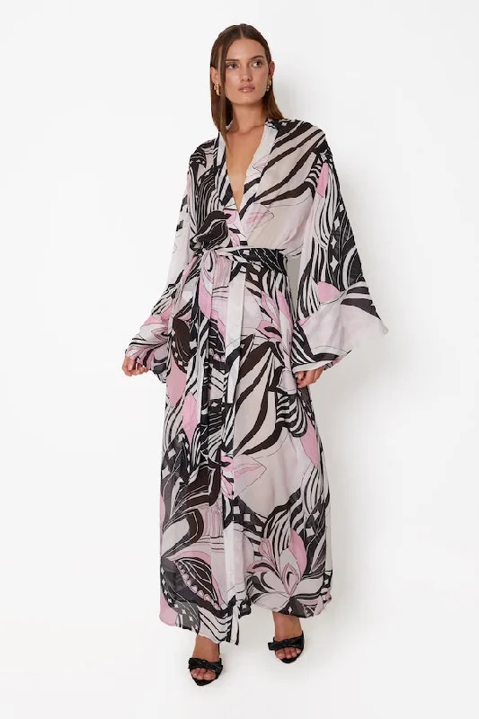 Sleek clingy dress-Fortune Robe Allegro