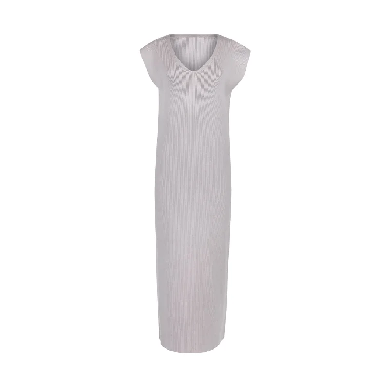 Gleaming crystal dress-Grande Rib Knit V-Neck Jumper