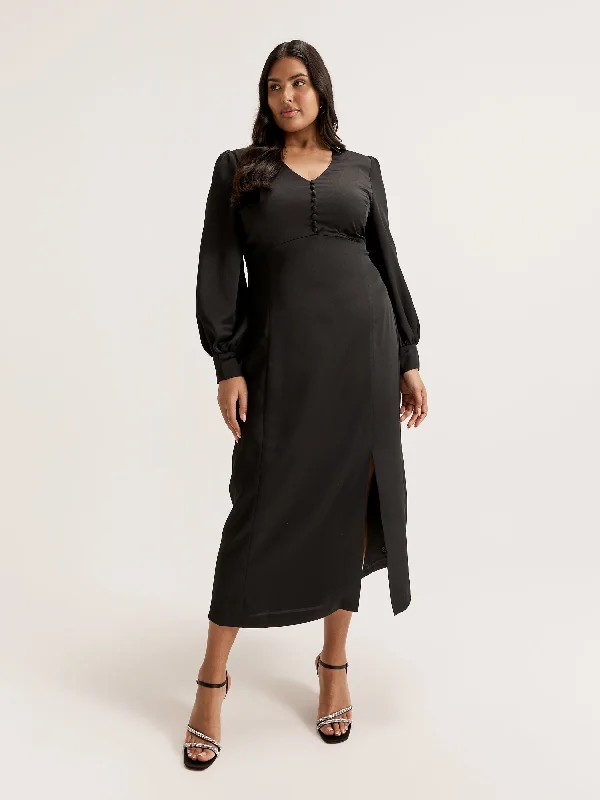 Neat sheath dress-Montreal Long Sleeve Dress