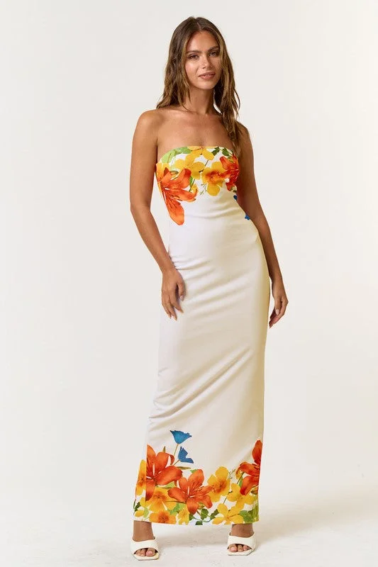 Melon reef dress-Tropical State Of Mind Maxi Dress - Final Sale